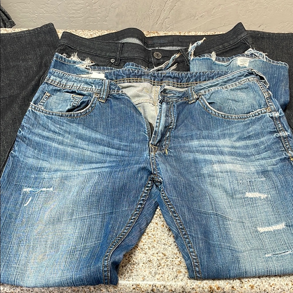 Lot of 2 men jeans preowned vintage jean and Buffalo Jean